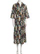 Odeeh Printed Long Dress