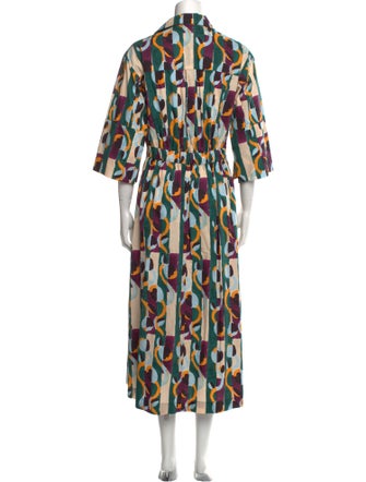 Odeeh Printed Long Dress