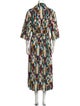 Odeeh Printed Long Dress