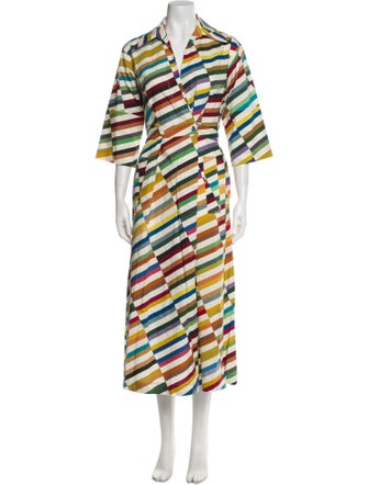 Odeeh Striped Long Dress