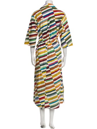 Odeeh Striped Long Dress
