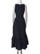 Odeeh Bateau Neckline Long Dress
