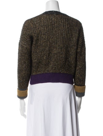 Odeeh Wool Tweed Pattern Evening Jacket