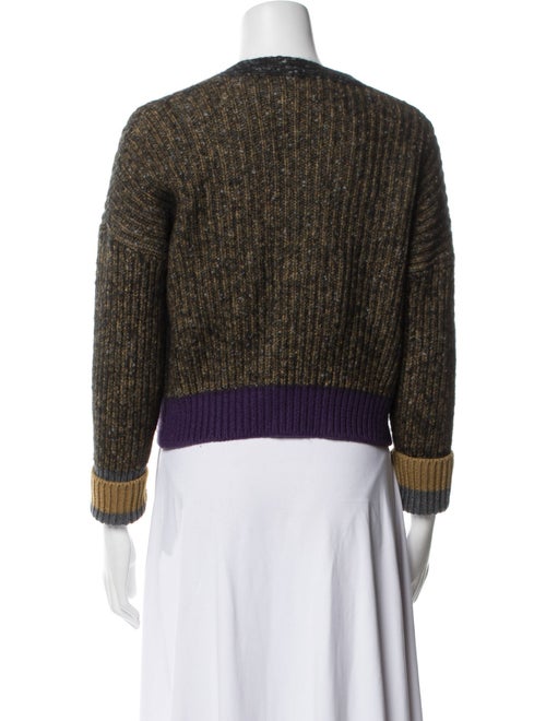 Odeeh Wool Tweed Pattern Evening Jacket