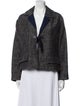 Odeeh Tweed Pattern Blazer
