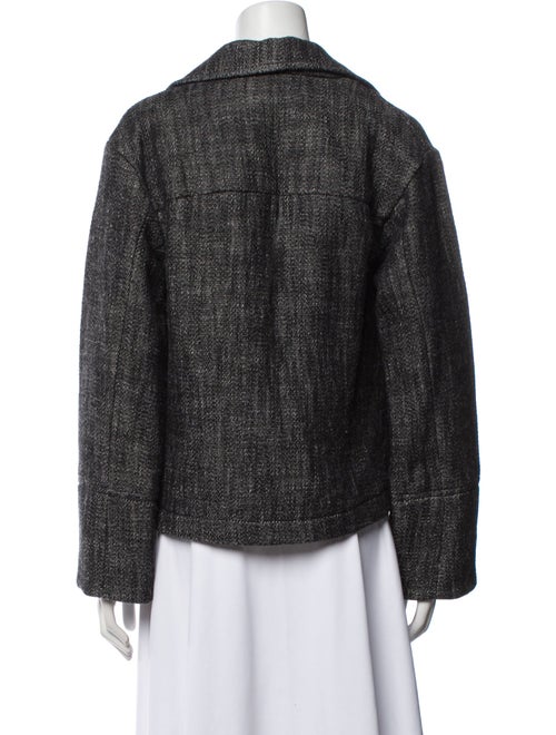 Odeeh Tweed Pattern Blazer