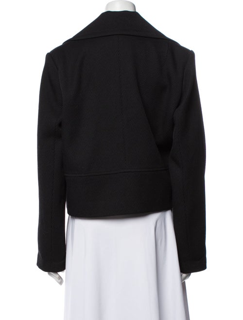 Odeeh Virgin Wool Striped Evening Jacket