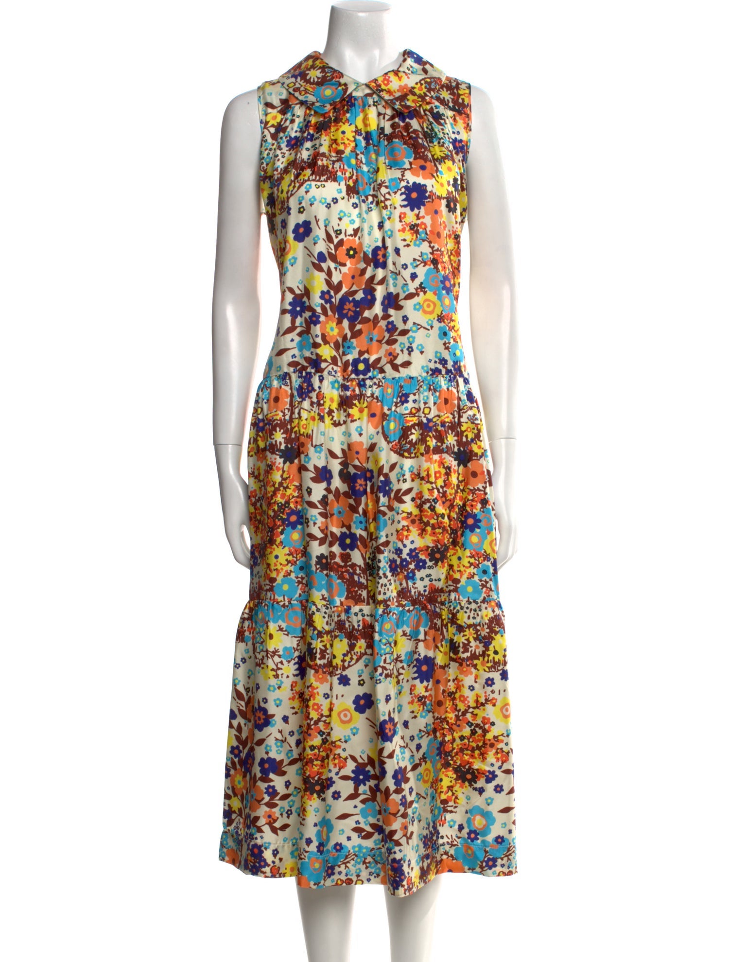 Odeeh Floral Print Long Dress