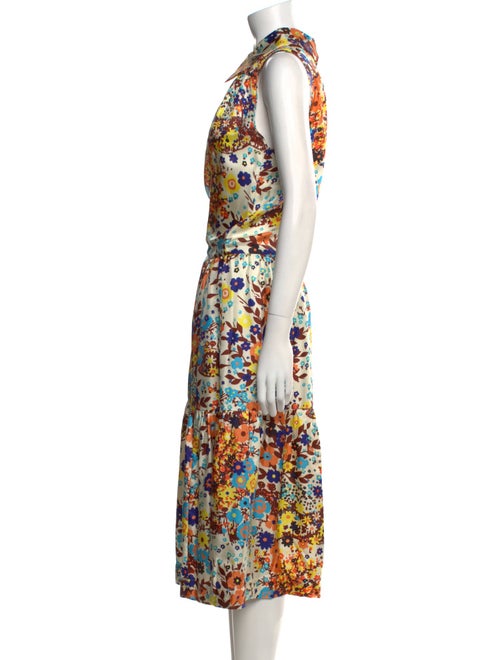 Odeeh Floral Print Long Dress