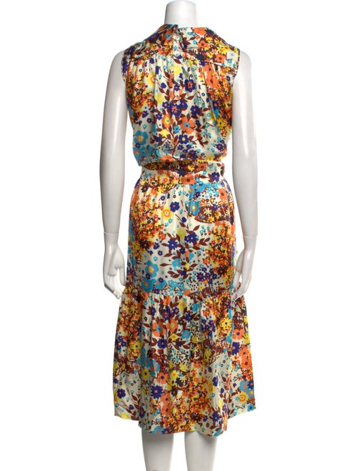 Odeeh Floral Print Long Dress