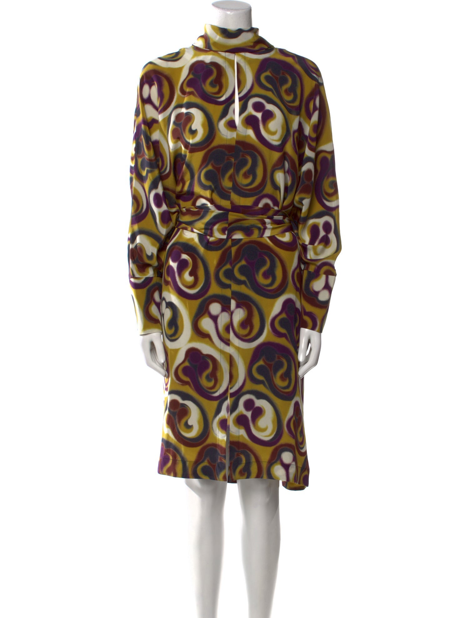 Odeeh Silk Midi Length Dress w/ Tags