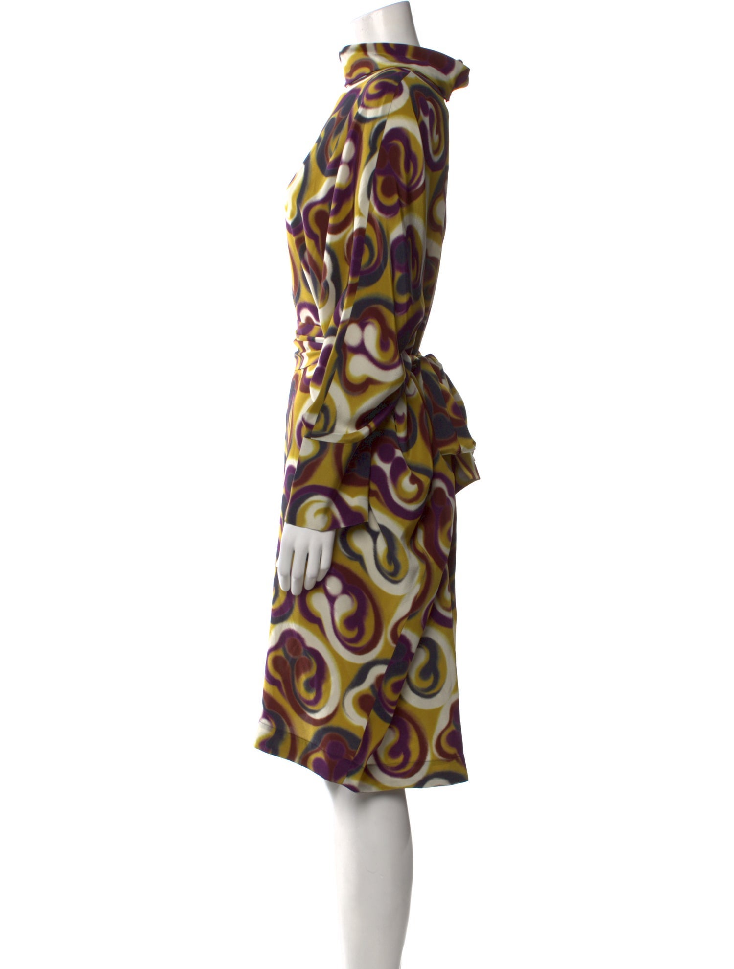 Odeeh Silk Midi Length Dress w/ Tags