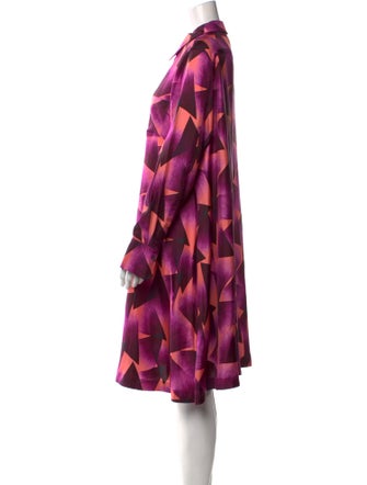 Odeeh Silk Knee-Length Dress