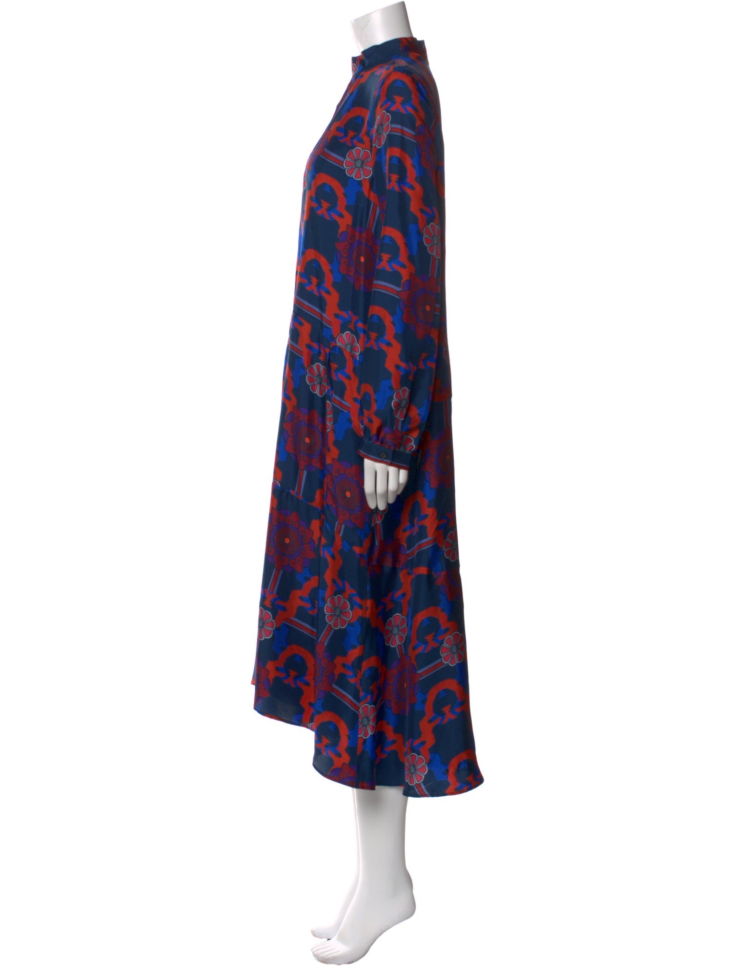 Odeeh Silk Long Dress