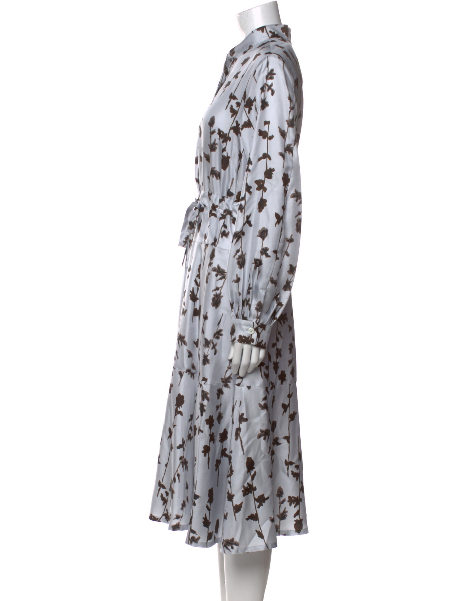 Odeeh Silk Midi Length Dress