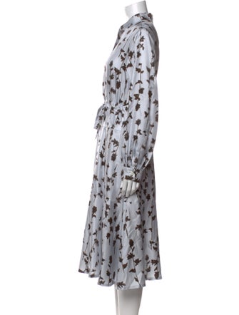 Odeeh Silk Midi Length Dress