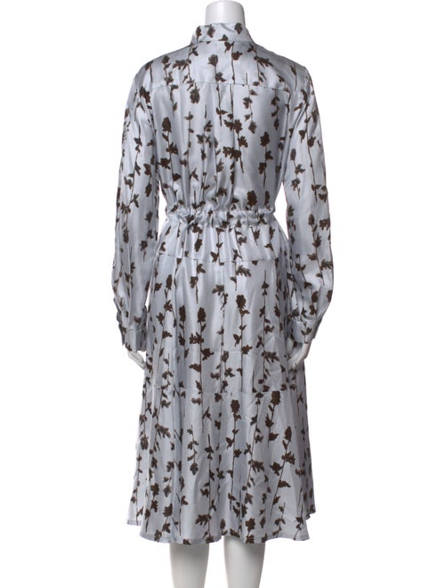Odeeh Silk Midi Length Dress