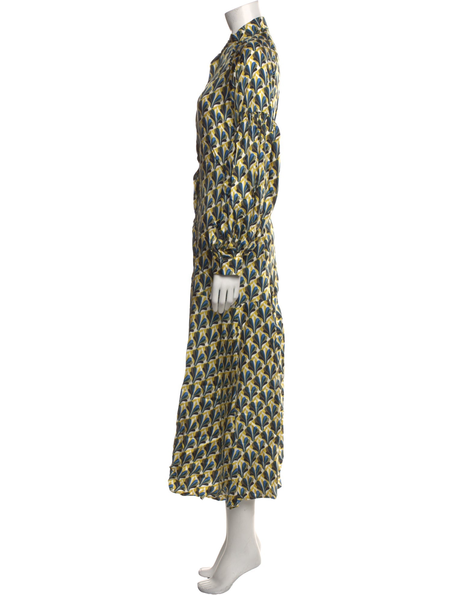 Odeeh Silk Long Dress