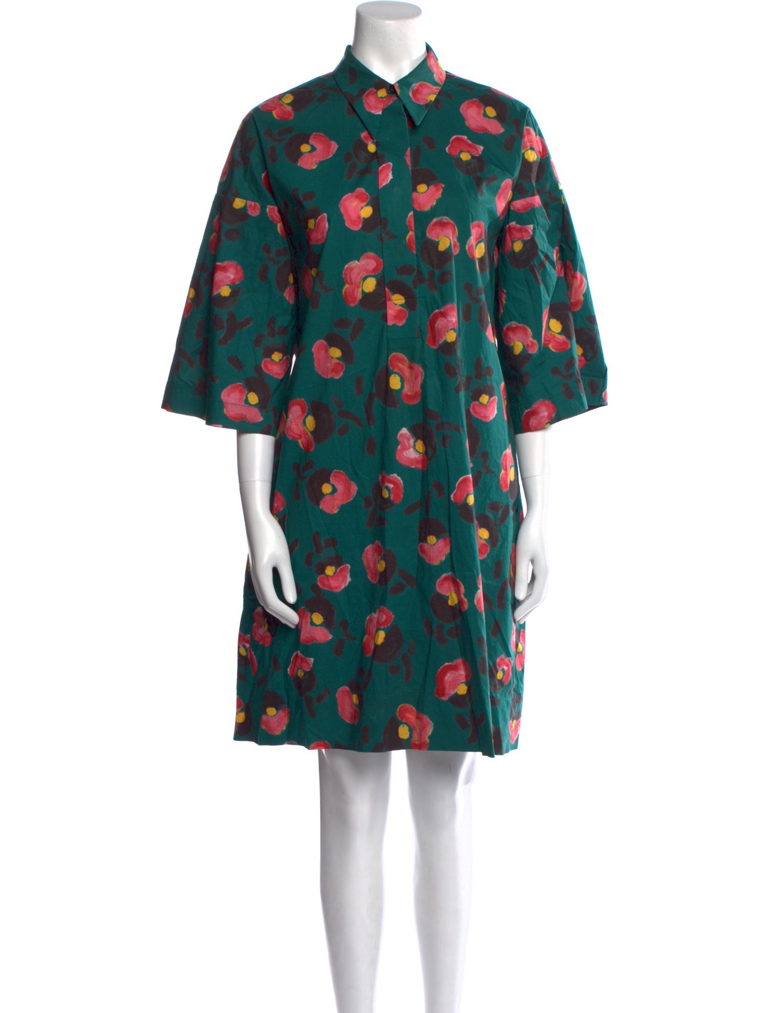 Odeeh Floral Print Mini Dress