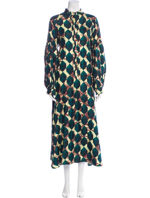 Odeeh Silk Long Dress