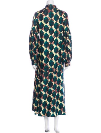 Odeeh Silk Long Dress