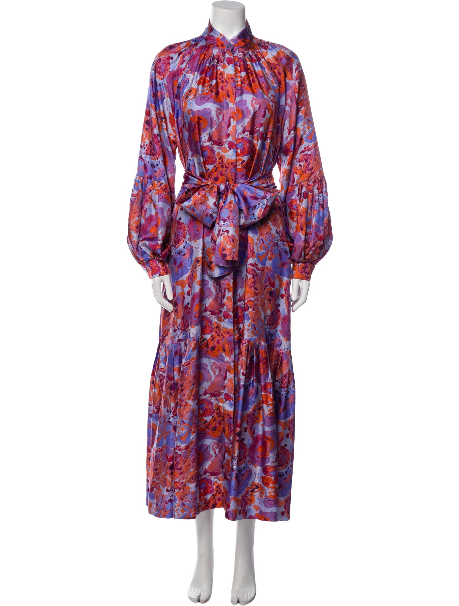 Odeeh Silk Long Dress