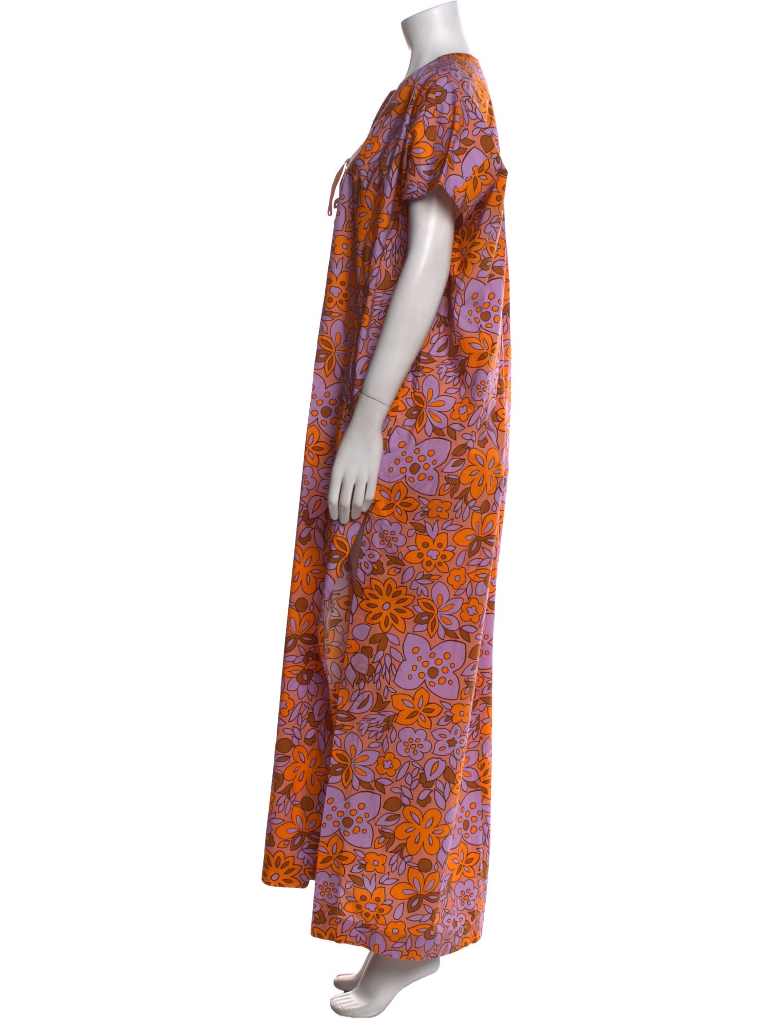 Odeeh Floral Print Long Dress