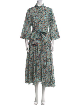 Odeeh Printed Long Dress