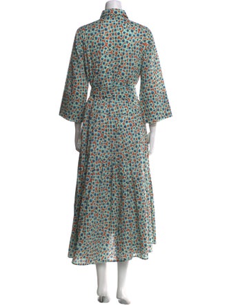 Odeeh Printed Long Dress