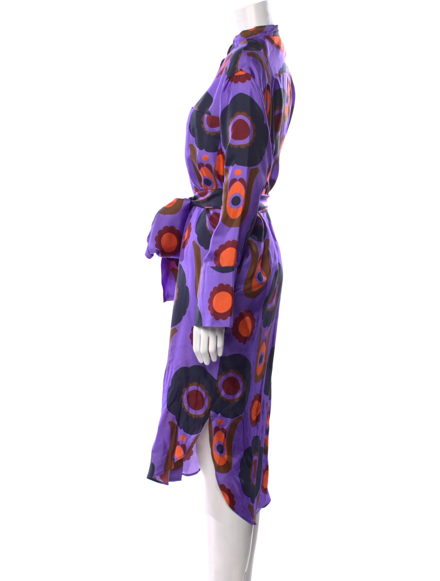 Odeeh Silk Midi Length Dress