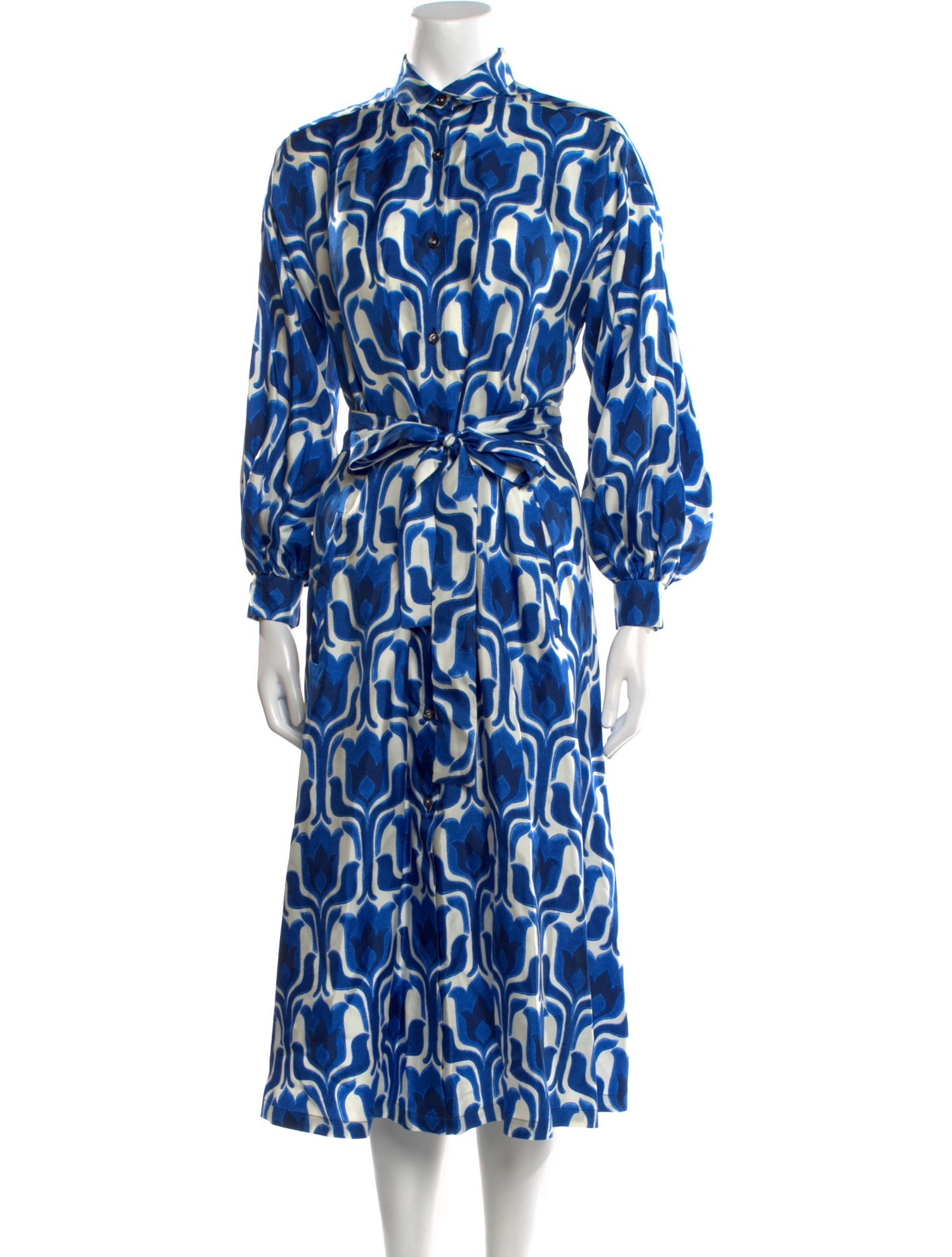 Odeeh Silk Midi Length Dress w/ Tags