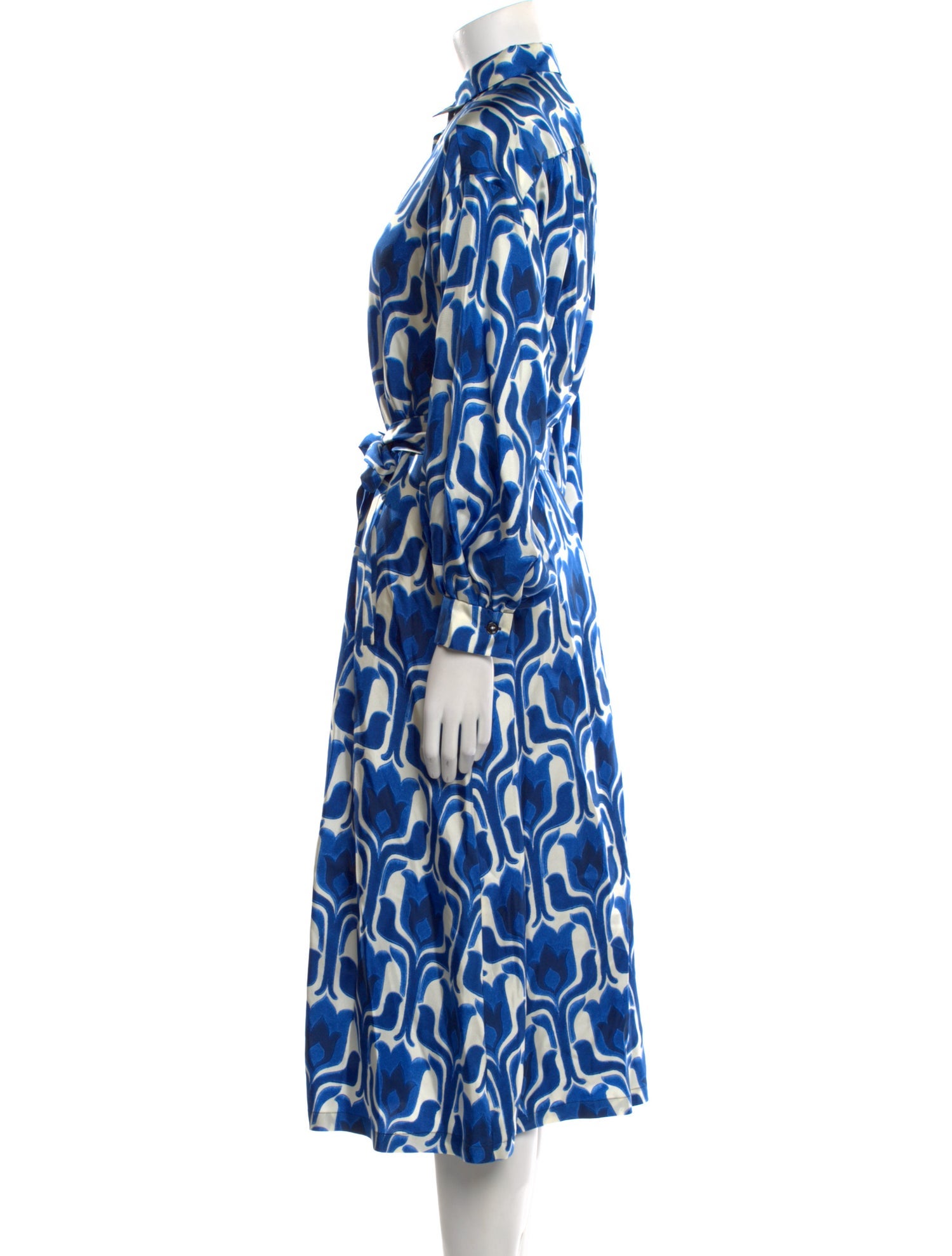 Odeeh Silk Midi Length Dress w/ Tags