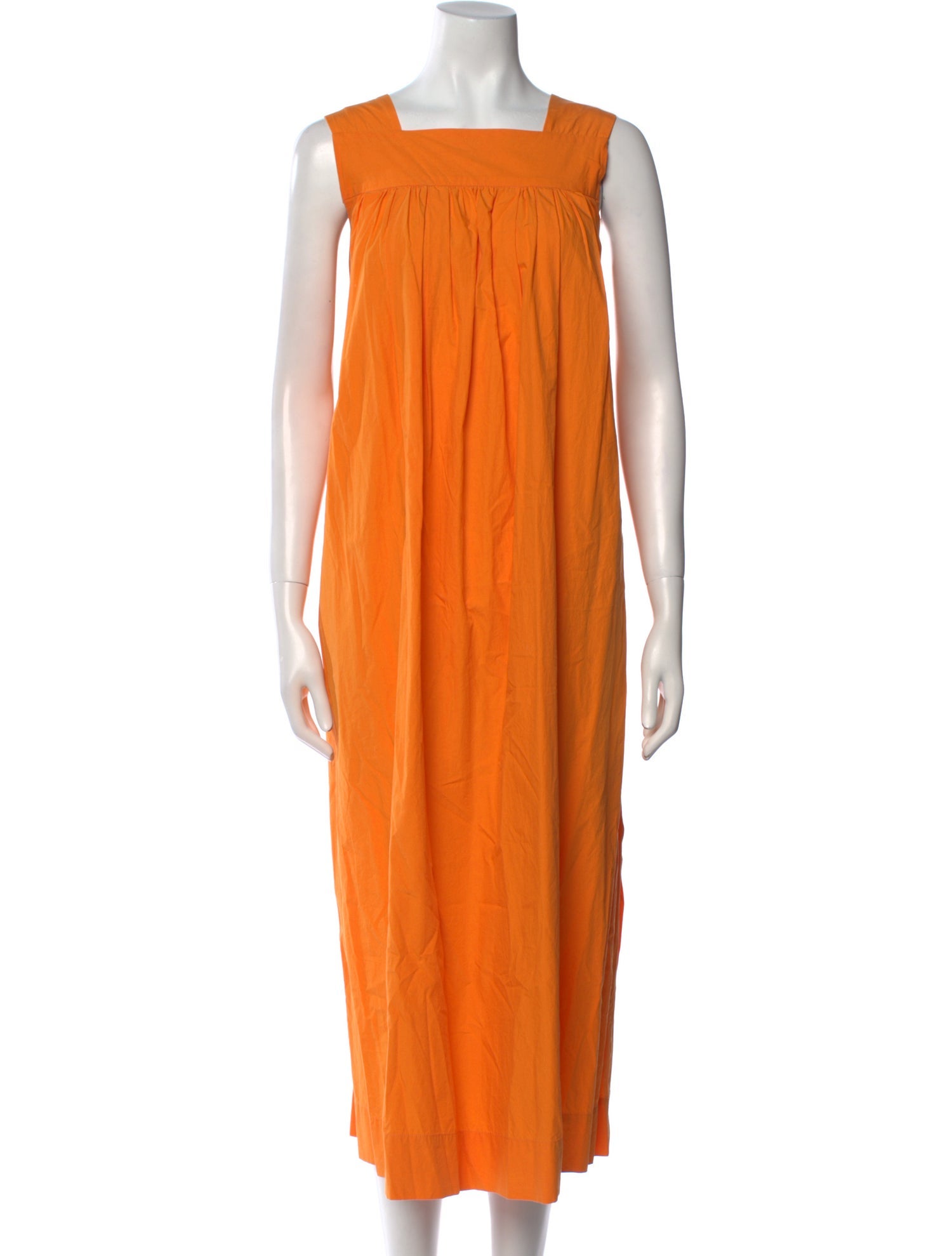 Odeeh Square Neckline Midi Length Dress