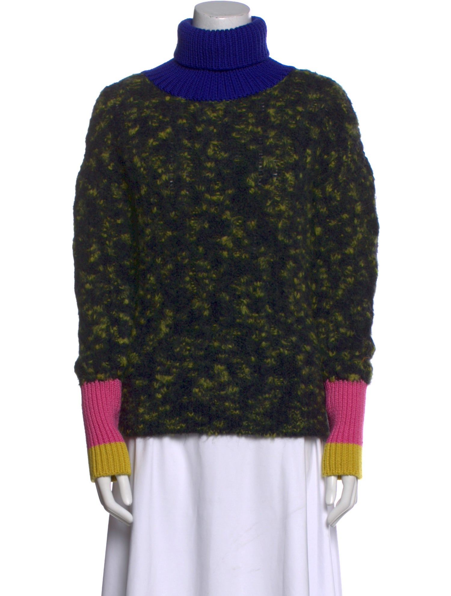 Odeeh Printed Turtleneck Sweater