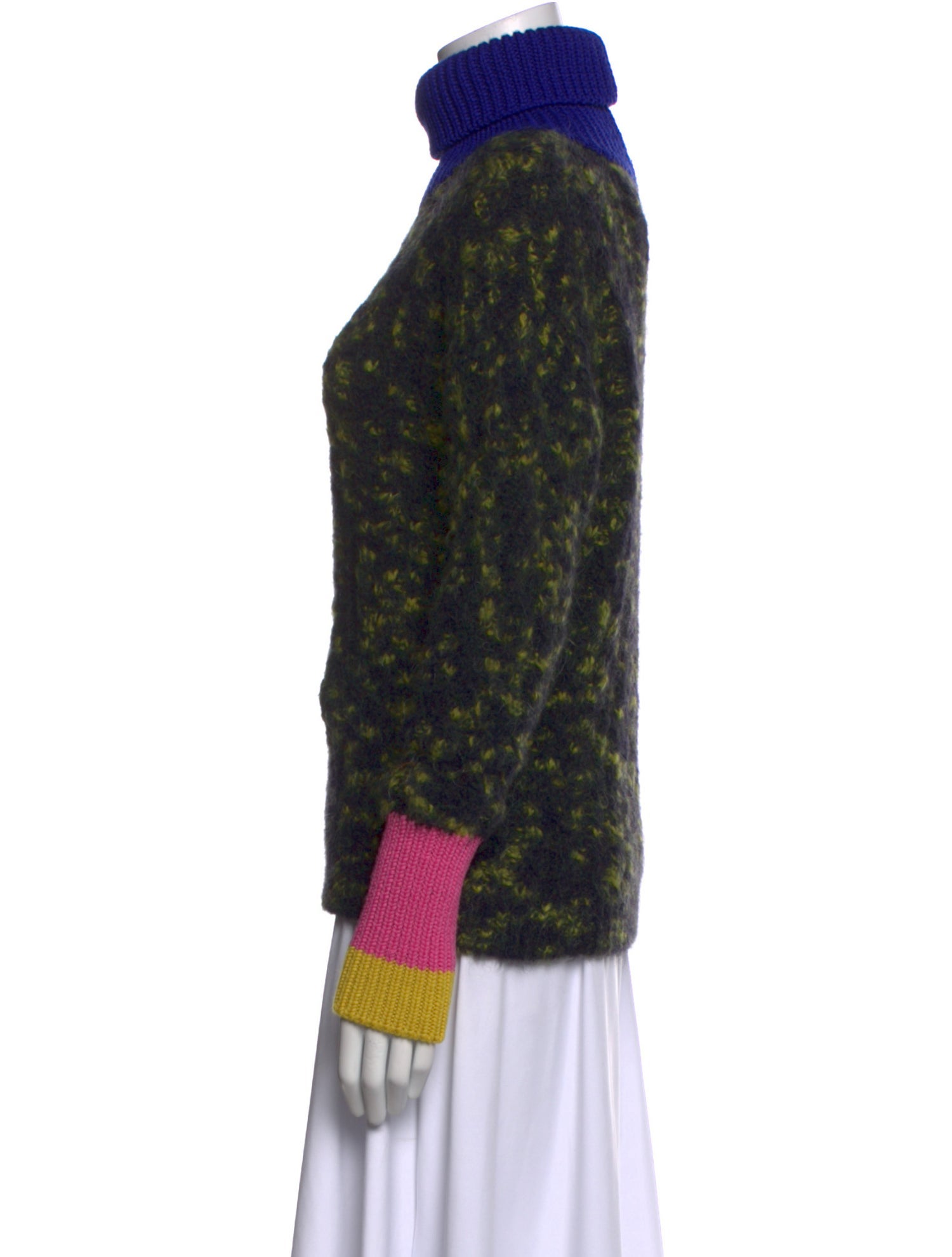 Odeeh Printed Turtleneck Sweater