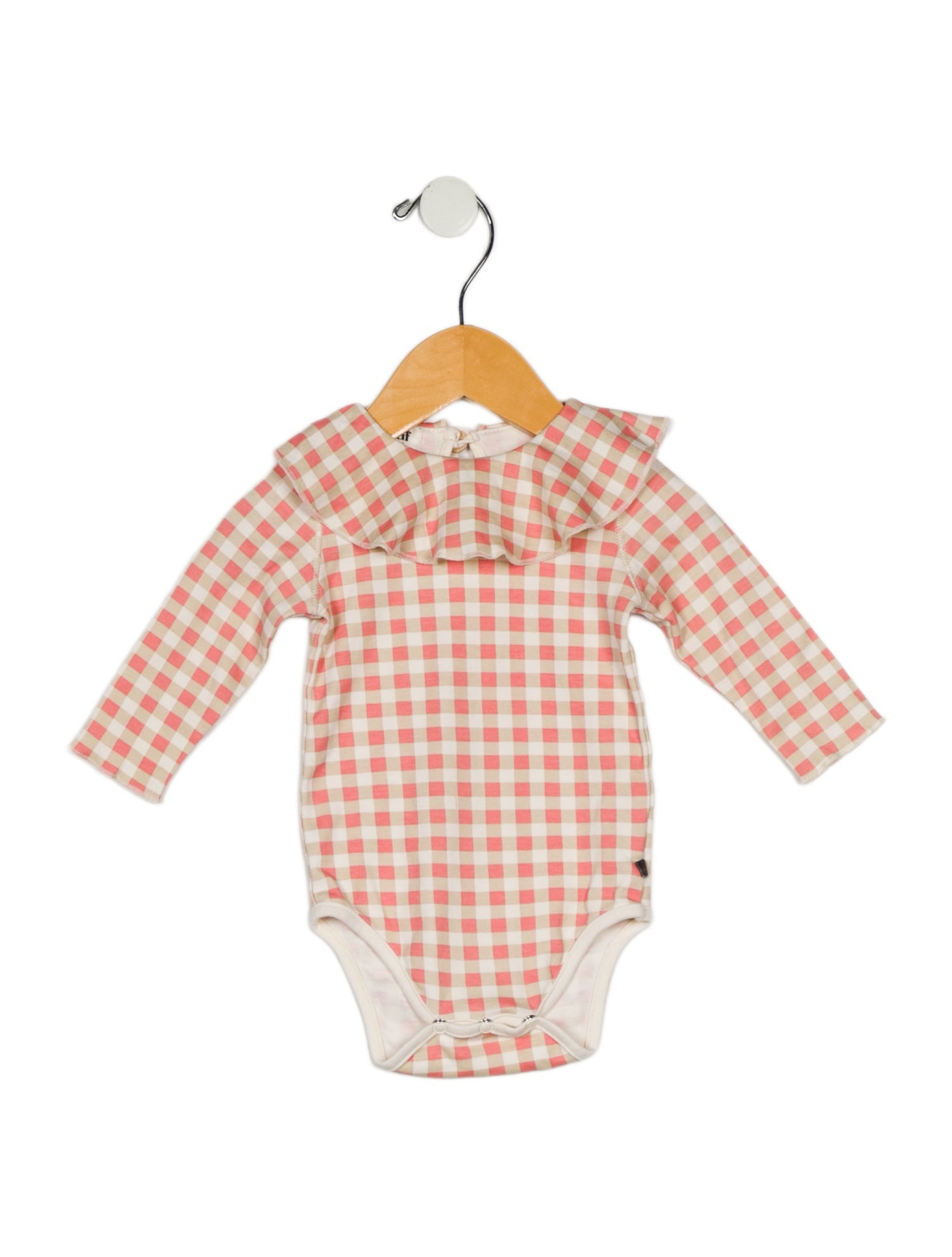Oeuf Oeuf Infant Girls' Printed Long Sleeve One Piece