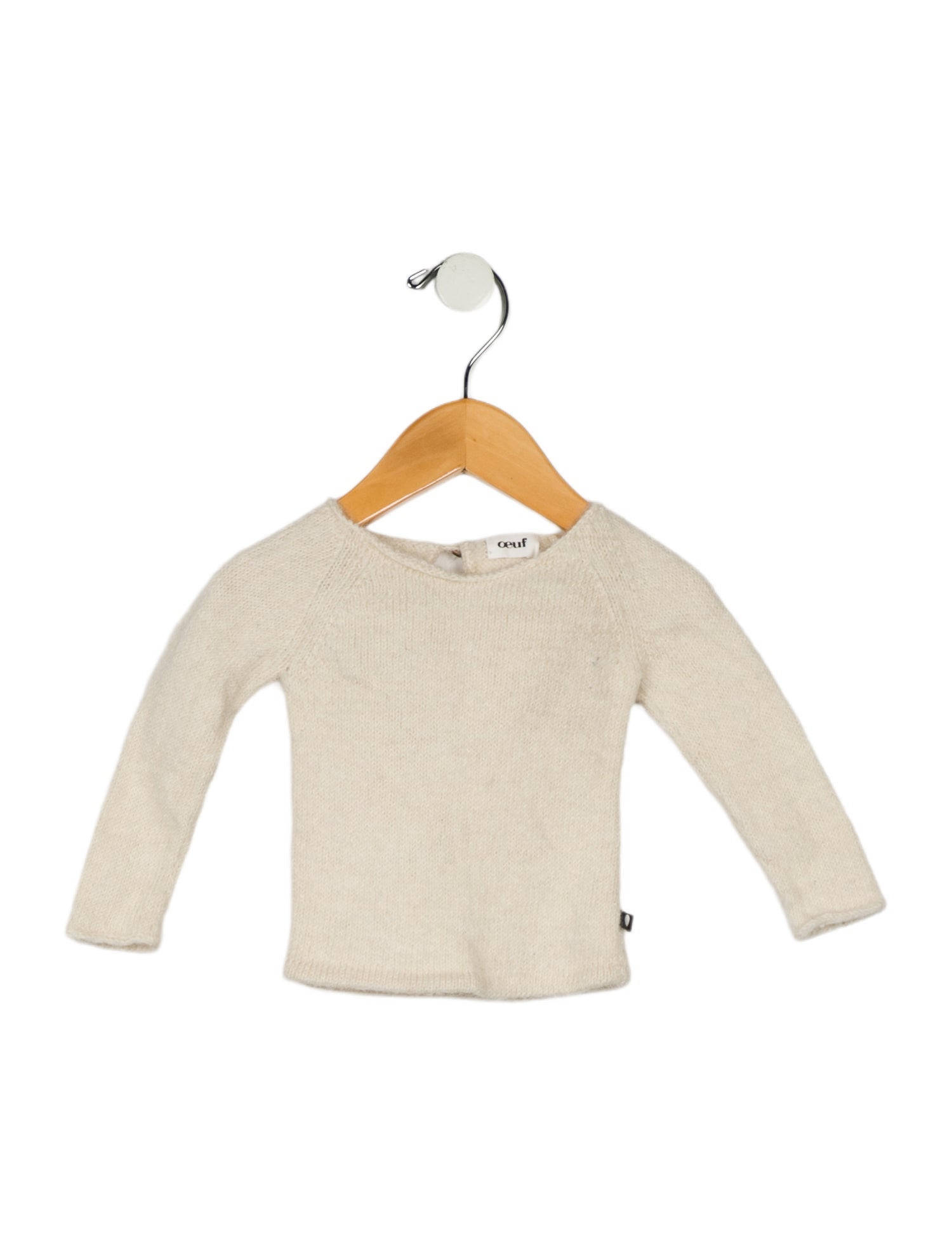 Oeuf Girls' Baby Alpaca Sweater