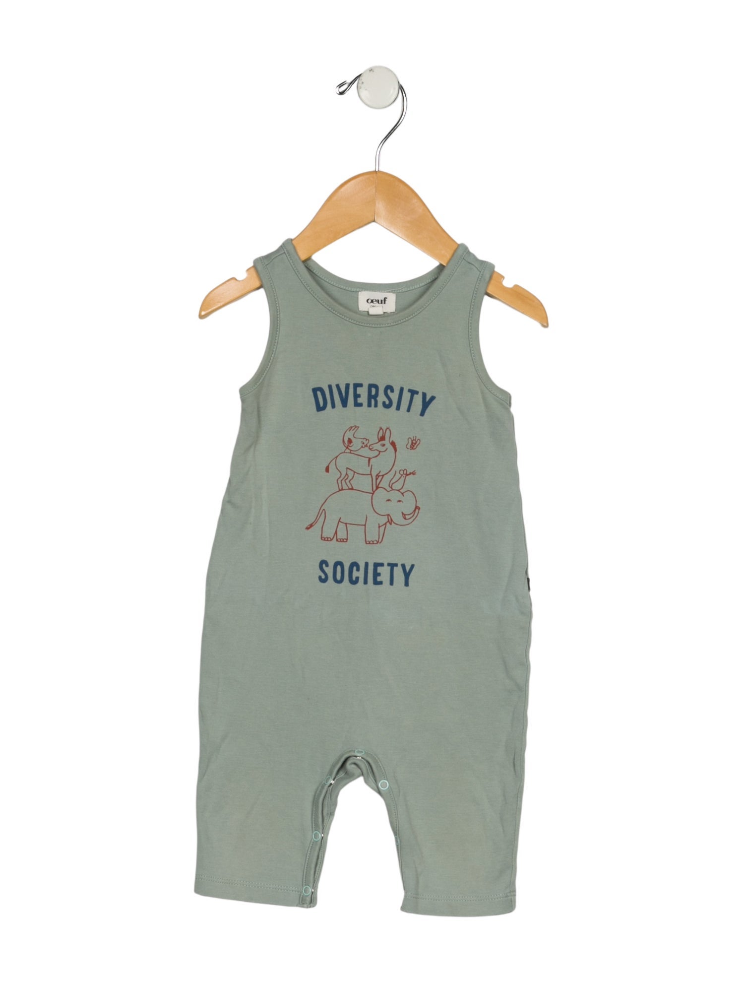 Oeuf Oeuf Boys' Organic Cotton One-Piece