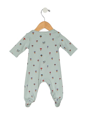 Oeuf Infant Boys Mushroom Print Onesie