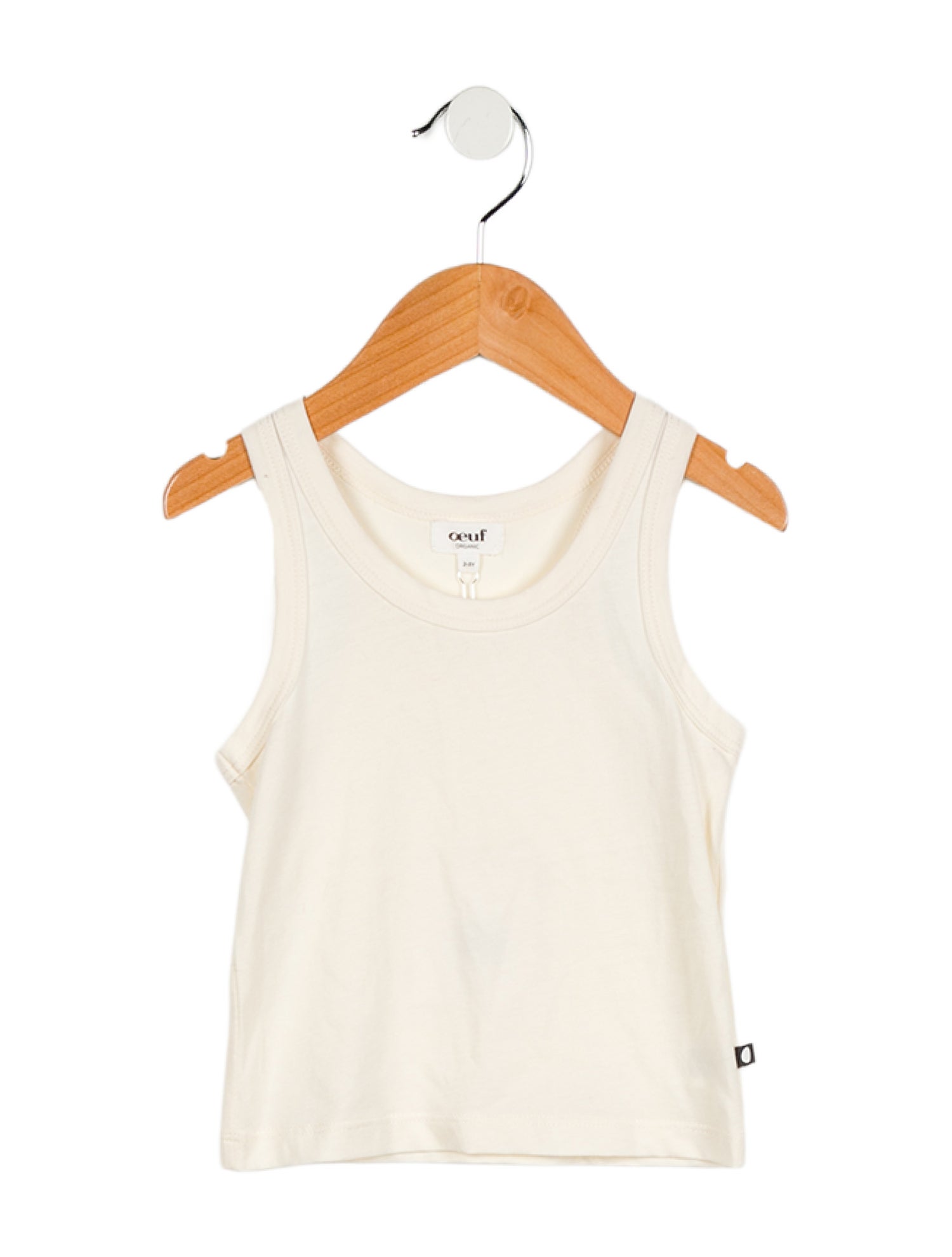 Oeuf Toddler Girls' Sleeveless Solid Tank Top w/ Tags