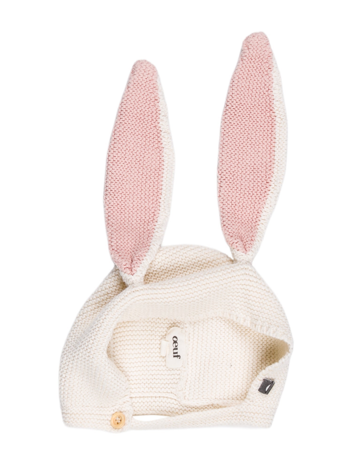 Oeuf Knitted Bunny Ear Beanie