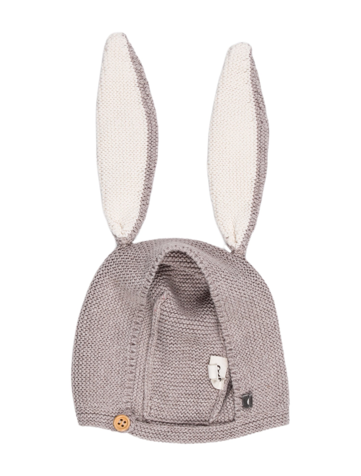 Oeuf infant girls' grey and neutral beanie
