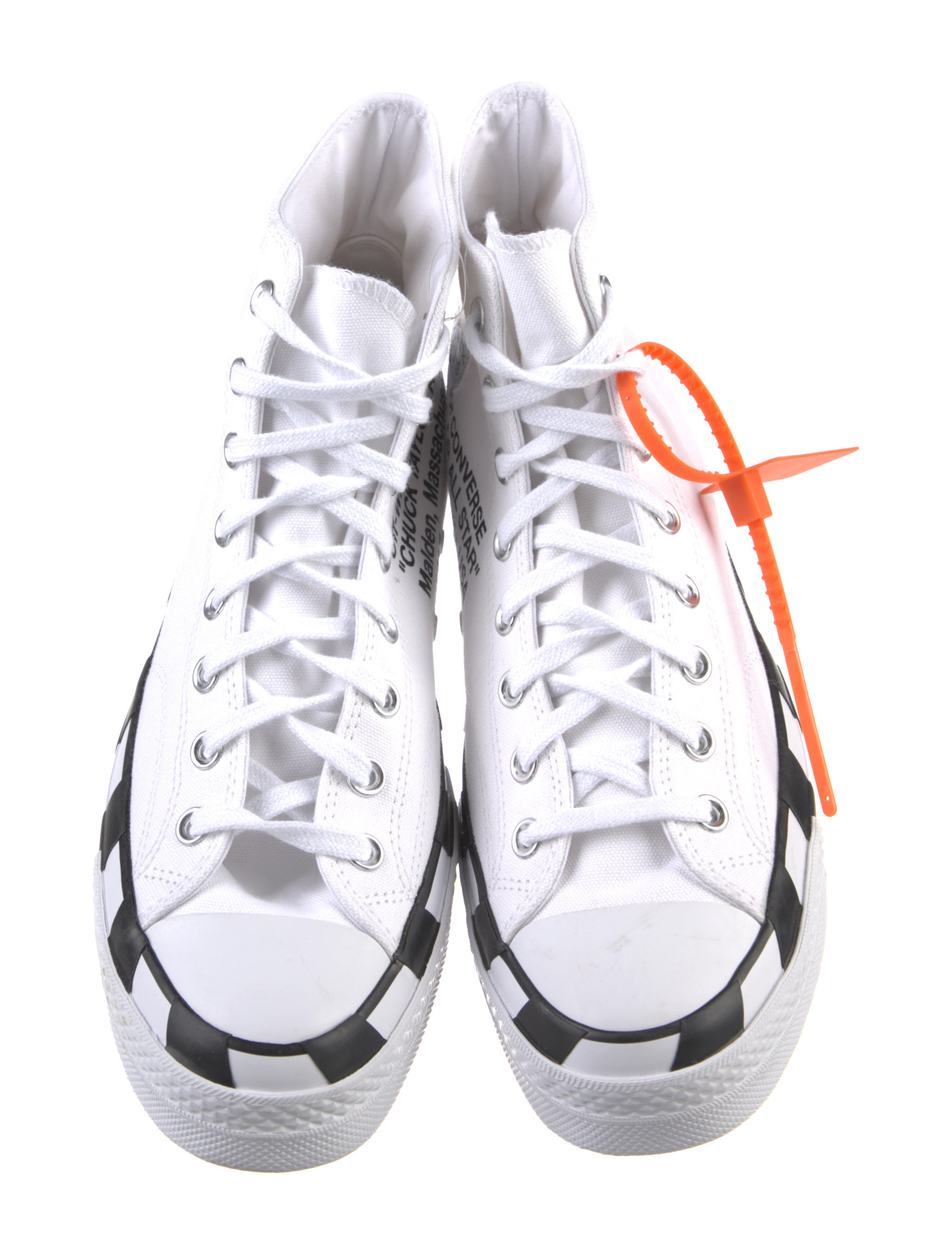 OffWhite x Converse Chuck Taylor AllStar 70 Hi Sneakers White Sneakers, Shoes WOFCO20209