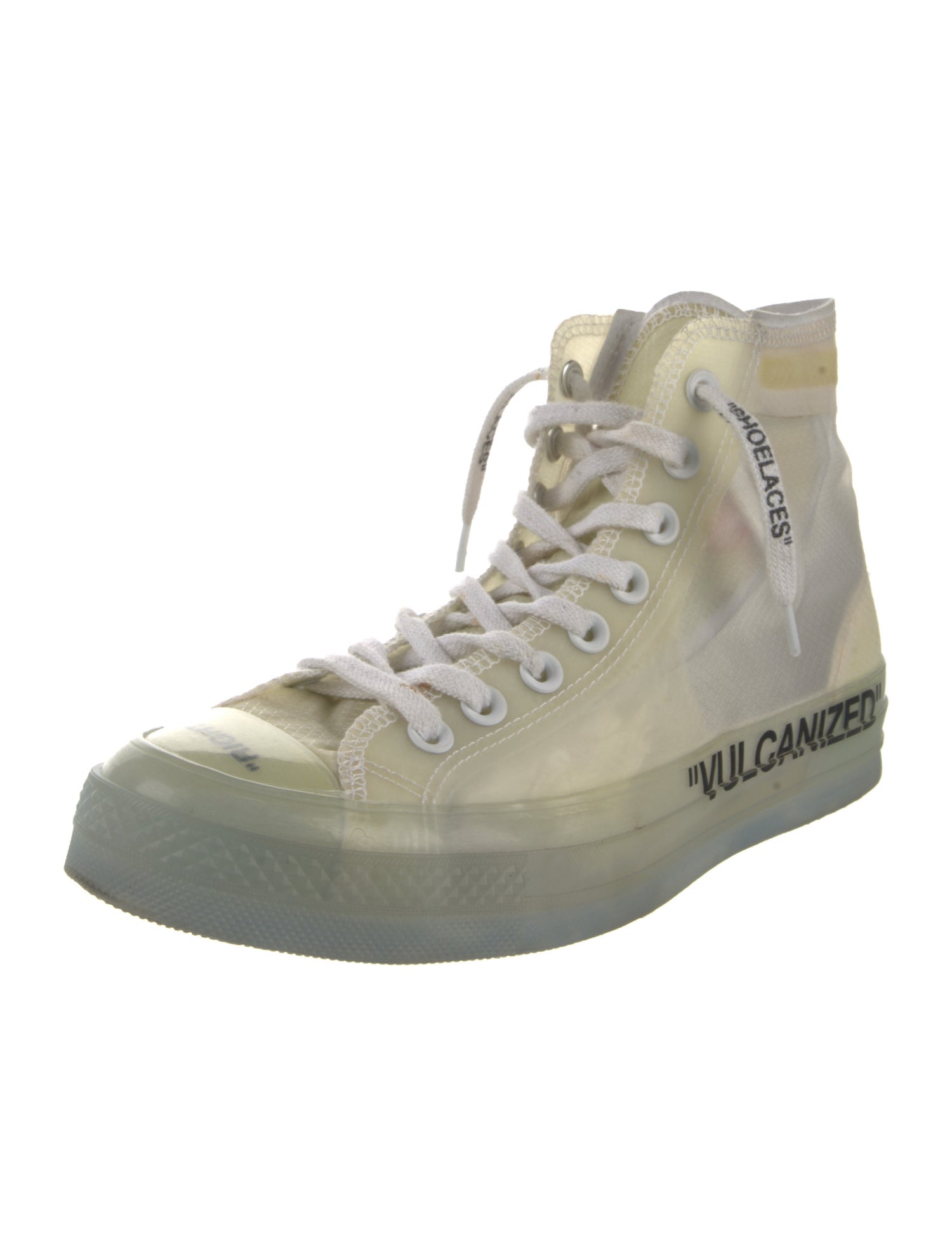 Off-White x Converse Chuck Taylor PVC Mesh Accents Sneakers