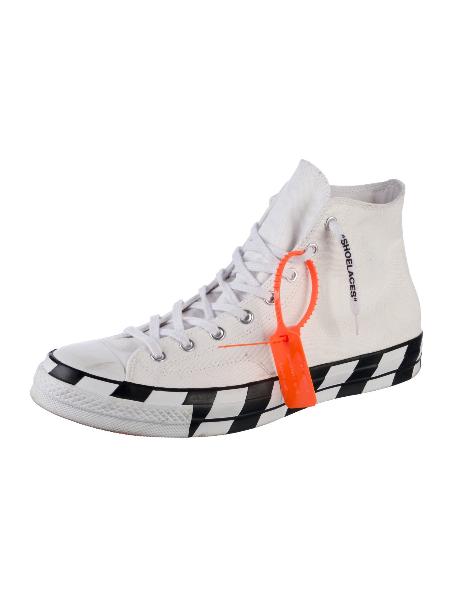 Off-White x Converse Chuck Taylor Canvas Printed Sneakers