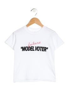 Off-White x Fashion Our Future 2020 "Model Voter" Tee