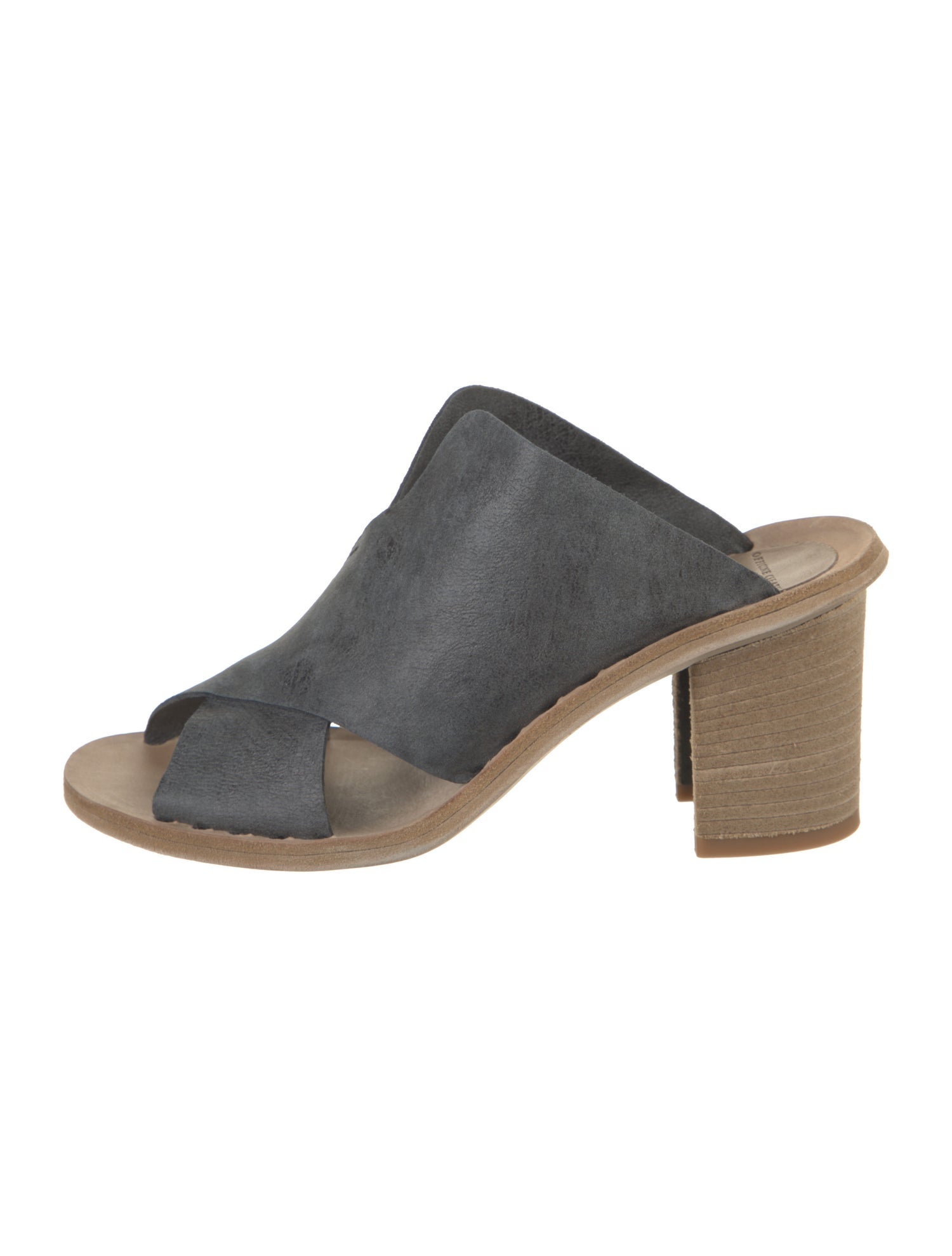 Officine Creative Leather Cutout Accent Slides