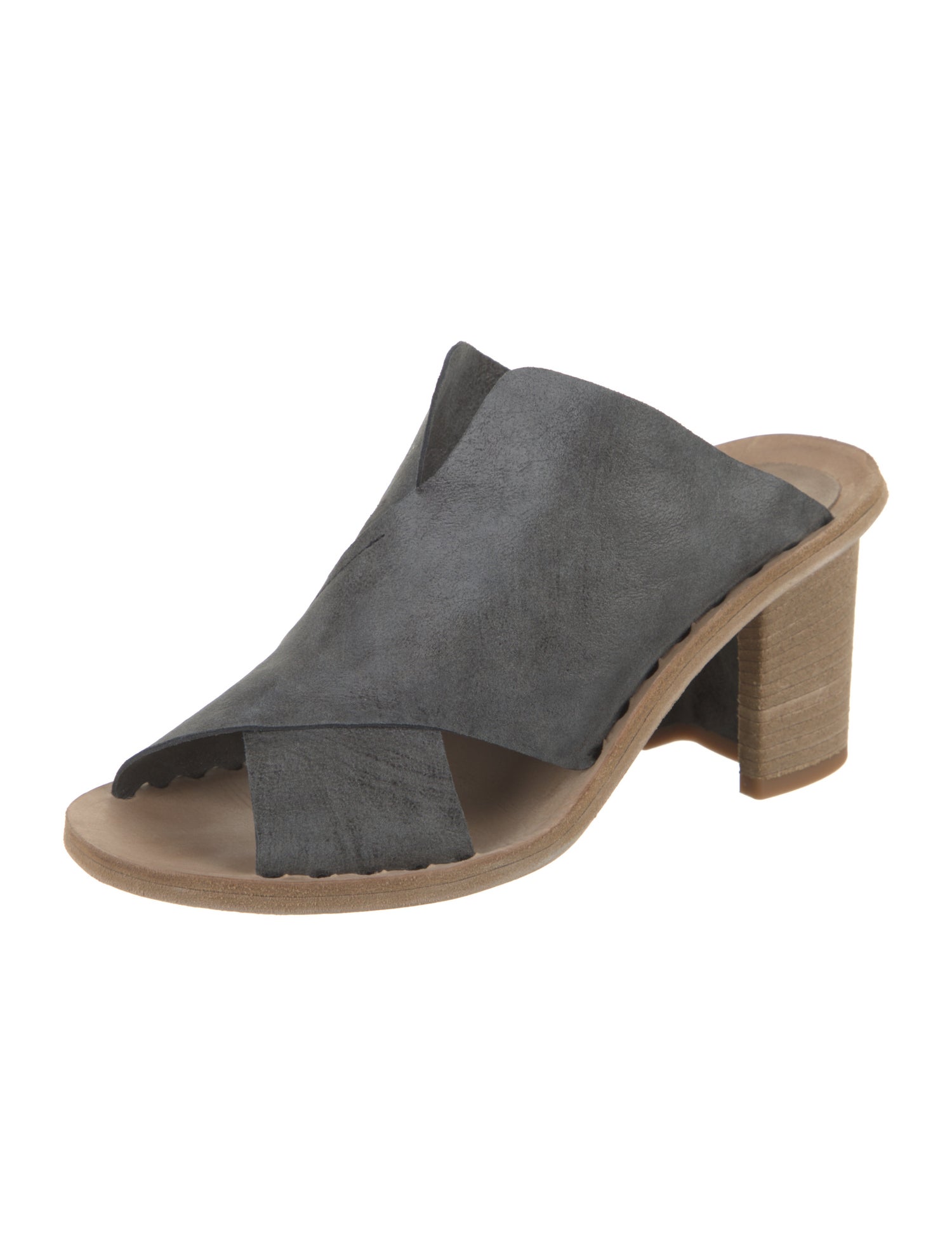 Officine Creative Leather Cutout Accent Slides