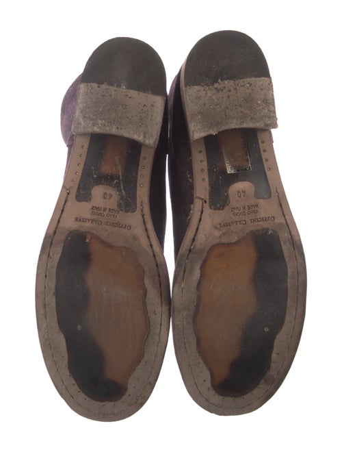 Officine Creative Suede Printed Combat Boots