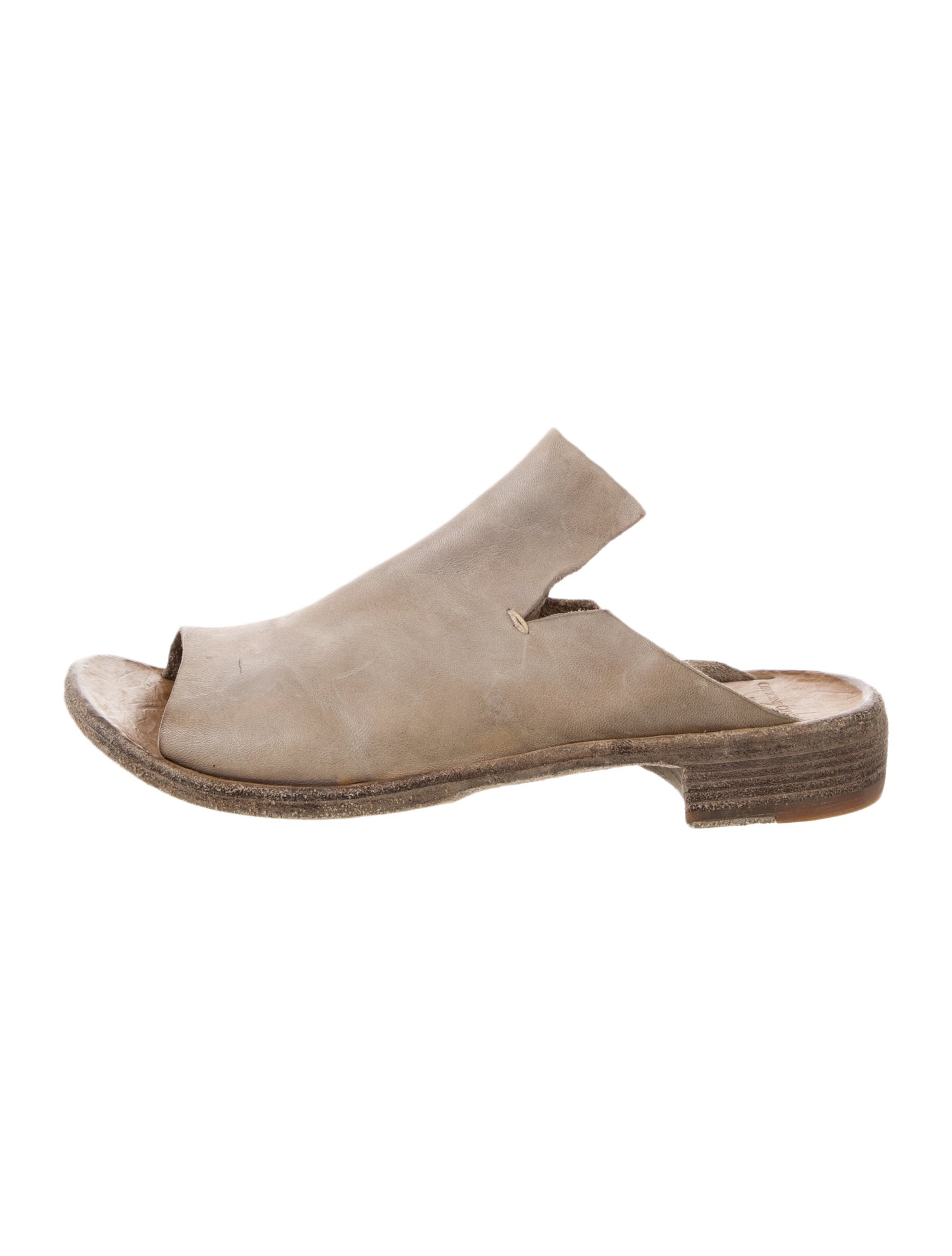 Officine Creative Leather Slides